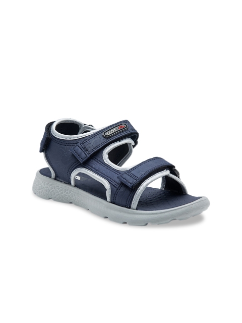 

Adda Women Navy Textured Sports Sandals, Navy blue
