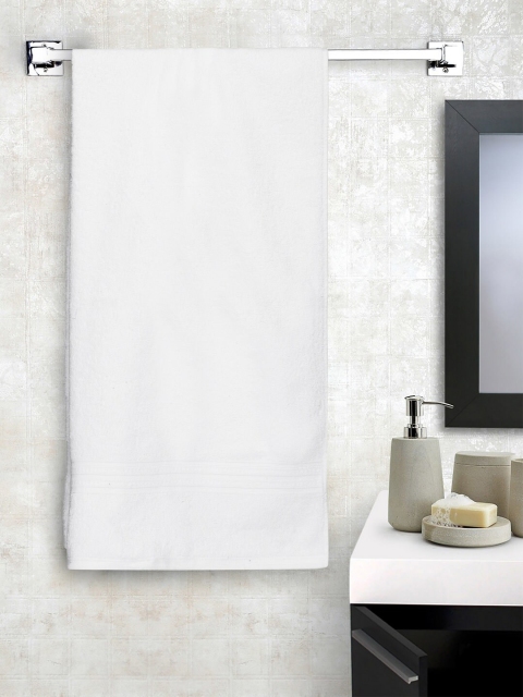 

Portico New York White Solid 450GSM Bathing Towel