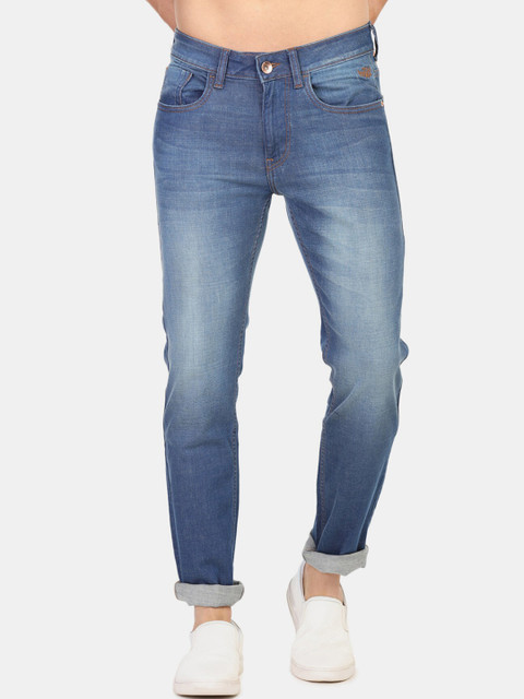 

Flying Machine Men Blue Slim Fit Jeans