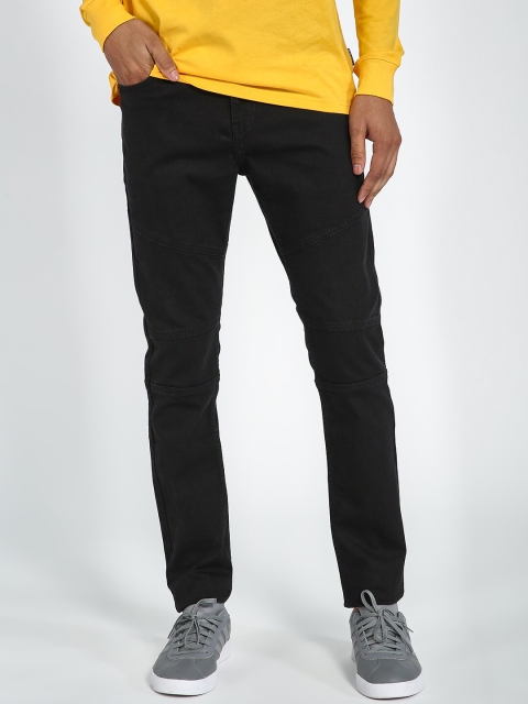 

Blue Saint Men Black Skinny Fit Mid-Rise Clean Look Jeans