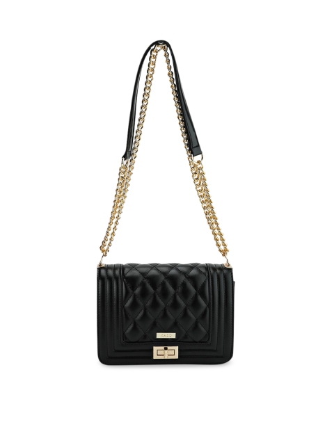

Kazo Black Textured Sling Bag