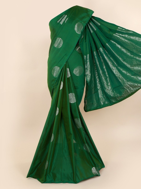

Pothys Green Woven Design Silk Cotton Saree