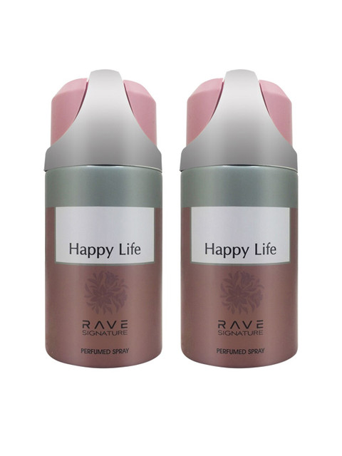 

RAVE Unisex Deodorant 250ml (Pack of 2), Transparent