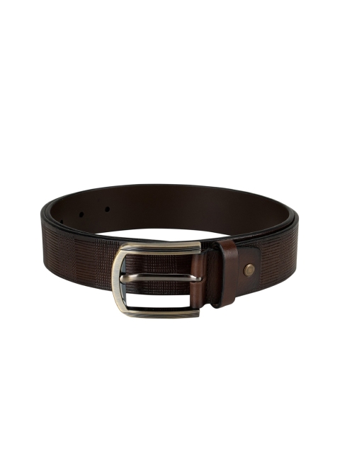 

Da Milano Men Brown Textured Belt