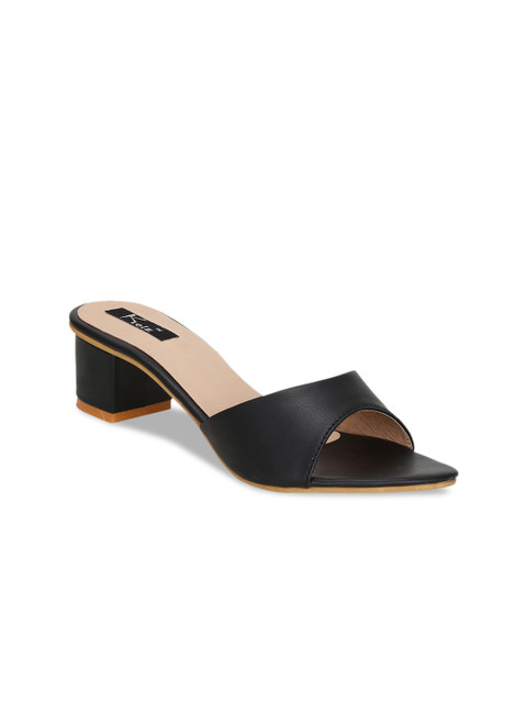 

Kielz Women Black Solid Block Heels