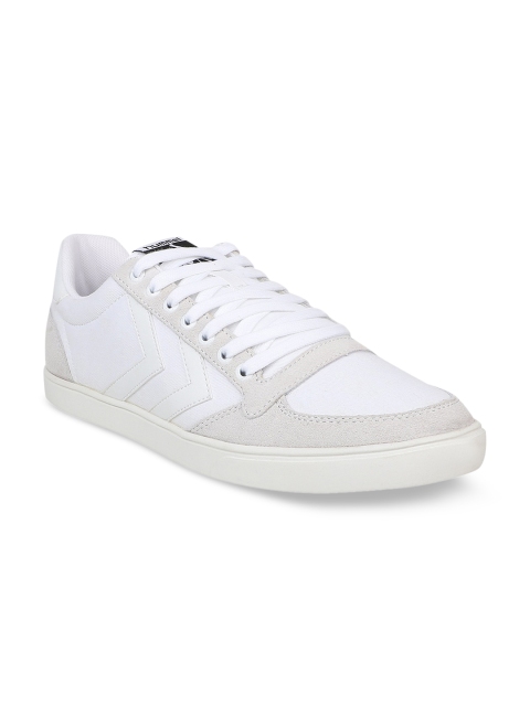 

hummel Unisex White Skate Shoes