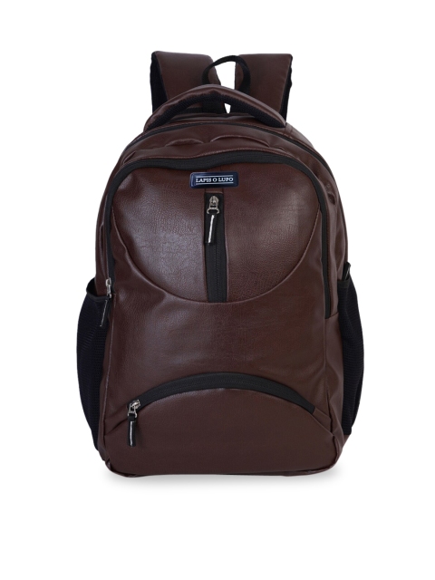 

Lapis O Lupo Unisex Brown Solid Backpack