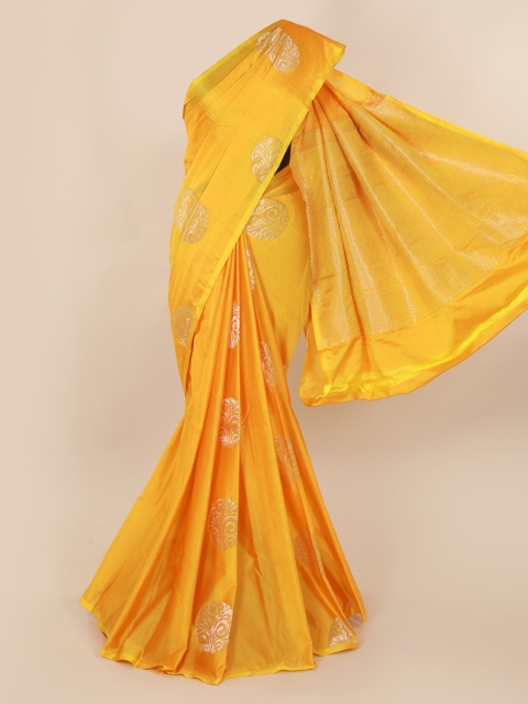 

Pothys Yellow Woven Design Saree