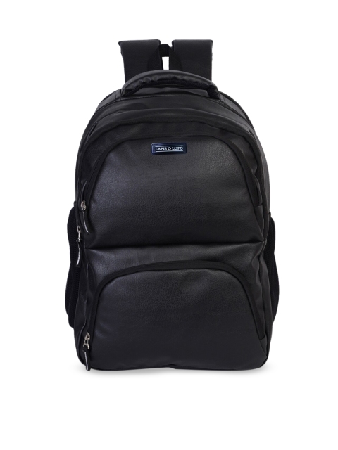 

Lapis O Lupo Unisex Black Solid Backpack