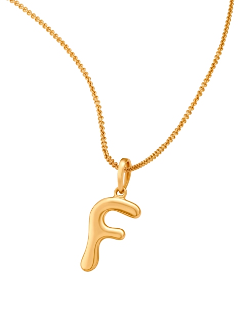 

Mia by Tanishq 14 Kt Letter Perfect 'F' Gold Pendant