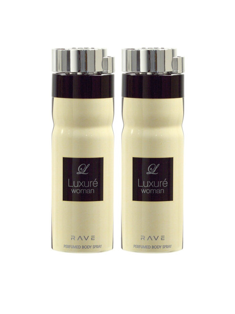 

RAVE Women Deodorant 200ml (Pack of 2), Transparent