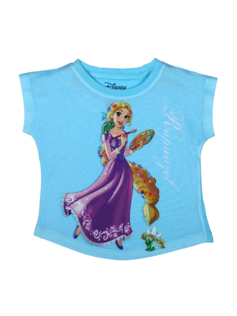 

Disney Princess Girls Blue Printed Top