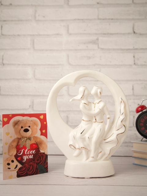 

Archies White & Red Valentine Special Showpiece With Card