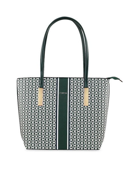 

ESBEDA Green Printed Shoulder Bag
