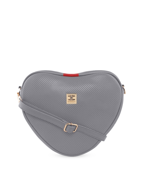 

ESBEDA Grey Textured Sling Bag