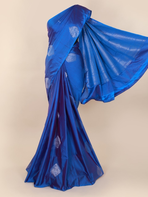 

Pothys Blue Woven Design Saree