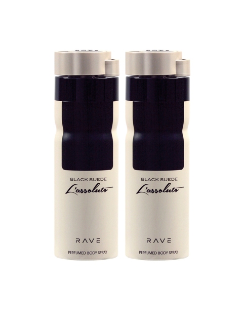 

RAVE Men Deodorant, 200ml (Pack of 2), Transparent
