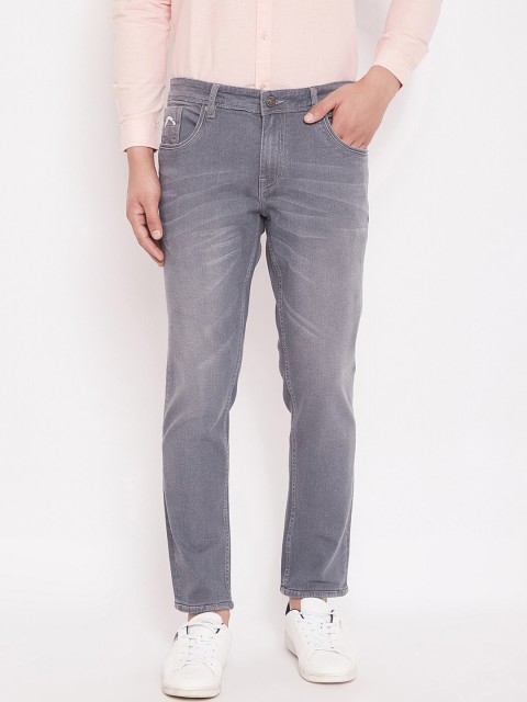 

Canary London Men Grey Slim Fit Jeans
