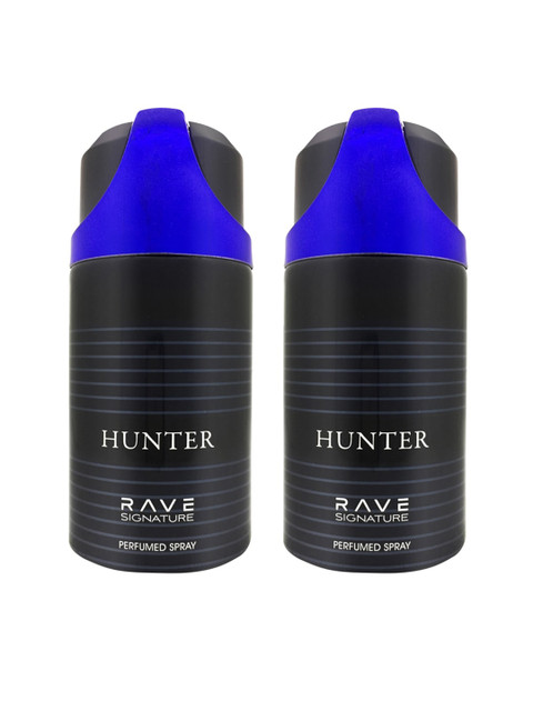 

RAVE Signature Hunter Deodorant 250ml Pack of 2, Transparent
