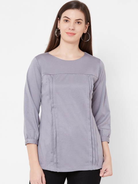 

Juliet Women Grey Solid Top