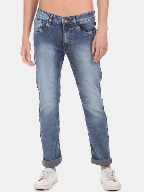 

Flying Machine Men Blue Michael Tapered Fit Jeans