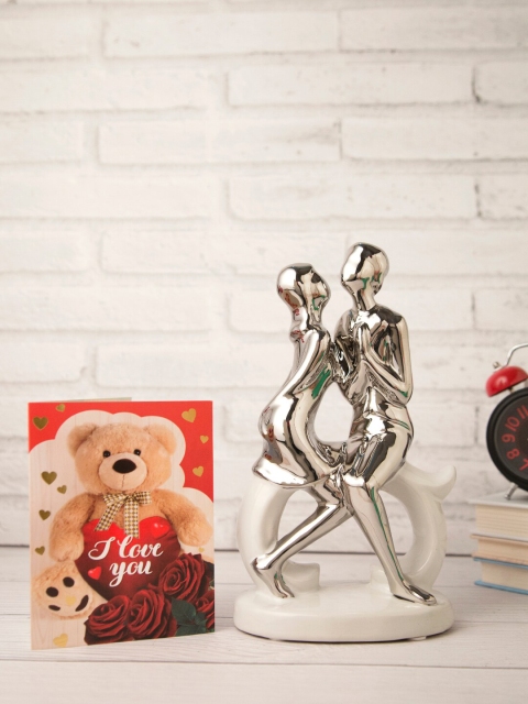 

Archies Silver-Toned Valentine Special Showpiece