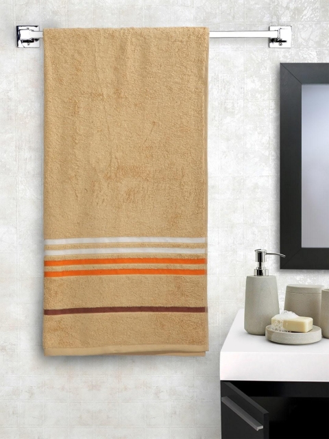 

Portico New York Beige & White Striped 550 GSM Tiara Combed Bath Towel