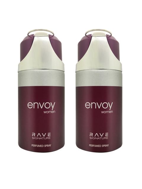 

RAVE Women Signature Envoy Deodorant, 250ml (Pack of 2), Transparent