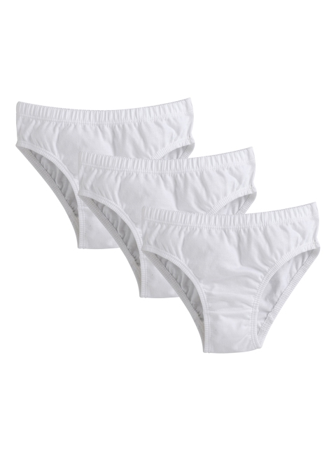

Charm n Cherish Boys Pack Of 3 White Solid Basic Briefs BWBRI27