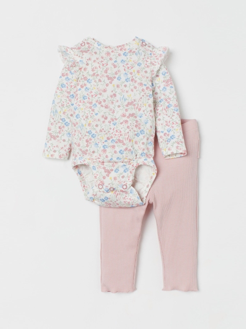 

H&M Unisex Kids 2-Piece Cotton Set, Multi