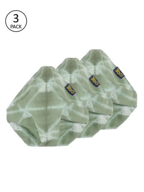 

3BO Women Pack Of 3 3-Ply Assorted Reusable Protective Outdoor Masks