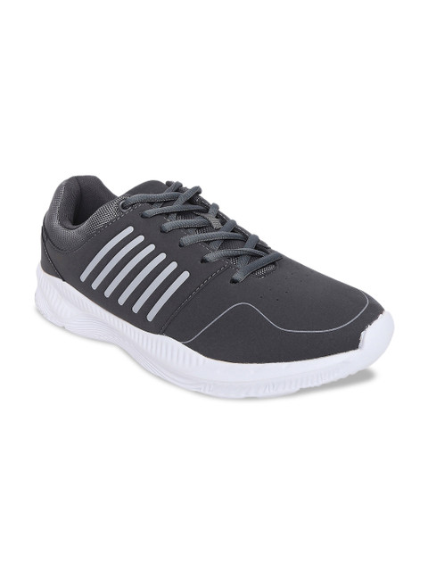

Ajile by Pantaloons Men Grey Leather Walking Shoes