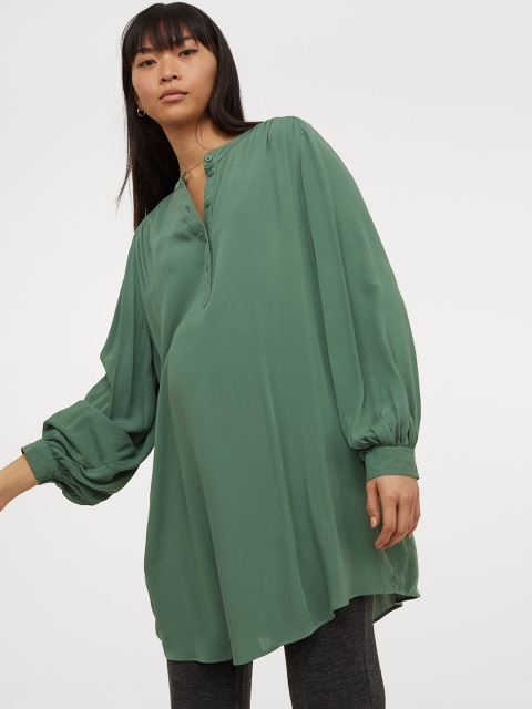 

H&M MAMA Green Tunic