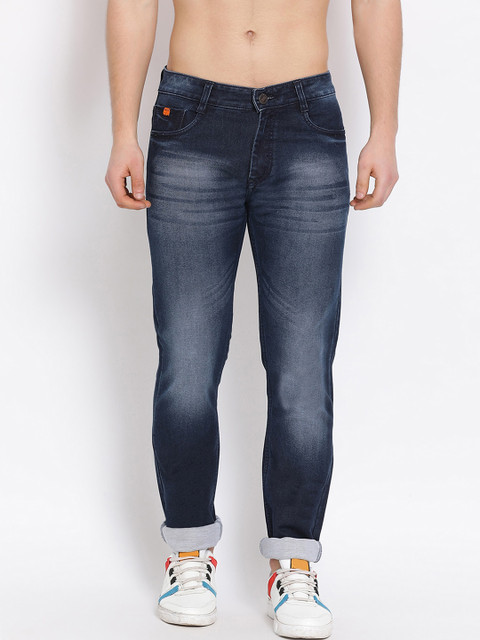 

COBB Men Blue Slim Fit Mid-Rise Clean Look Jeans