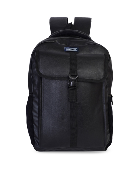 

Lapis O Lupo Unisex Black Solid Backpack