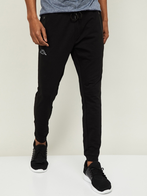 

Kappa Men Black Solid Joggers