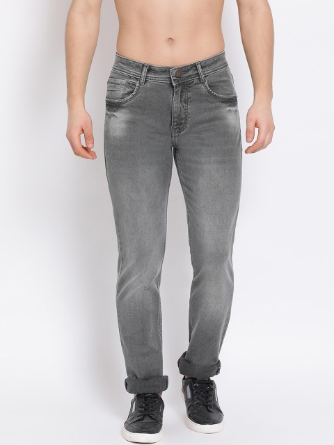 

COBB Men Grey Slim Fit Mid-Rise Clean Look Jeans