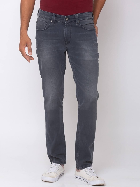 

SPYKAR Men Grey Regular Fit Jeans