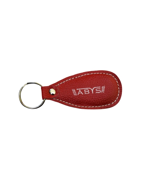 

ABYS Unisex Set Of 8 Red Textured Key Chains