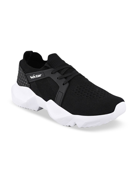 

Stelatoes Women Black Woven Design Sneakers