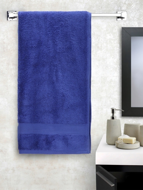 

Portico New York Blue Solid Ultralux Lite 600 GSM Bath Towel