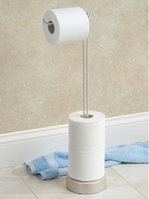 

INTERDESIGN Silver-Toned Solid Tissue Holder