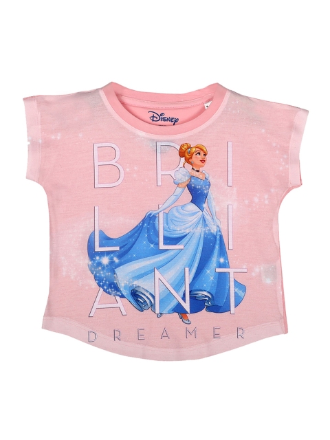 

Disney Princess Girls Pink Printed Top
