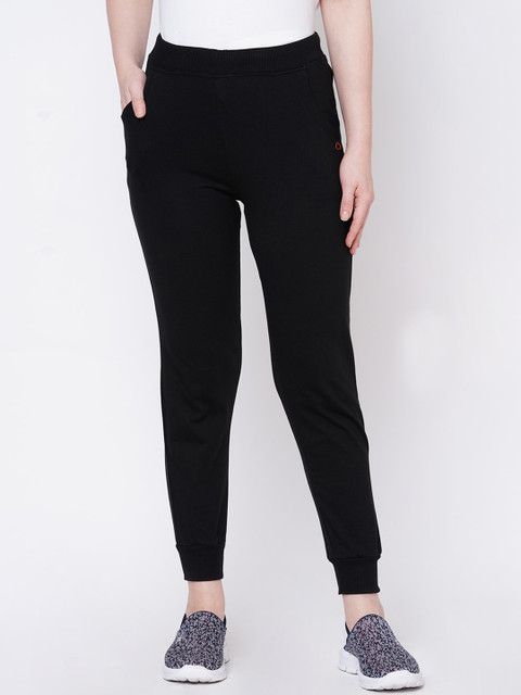 

Sweet Dreams Women Black Solid Slim-Fit Joggers