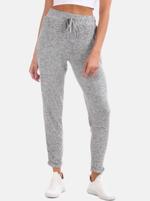 

Sugr Women Grey Solid Track Pants