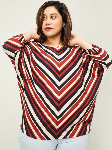 

nexus Women Multicoloured Striped Top, Multi