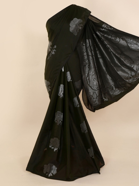 

Pothys Olive Green Woven Design Silk Cotton Saree