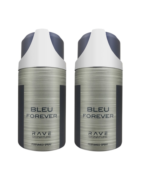 

RAVE Unisex Deodorant 250ml (Pack of 2), Transparent