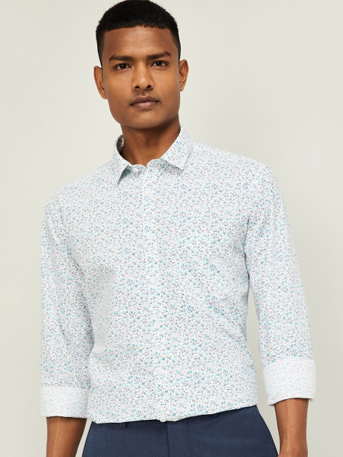 

CODE by Lifestyle Men Blue Regular Fit Printed Casual Shirt