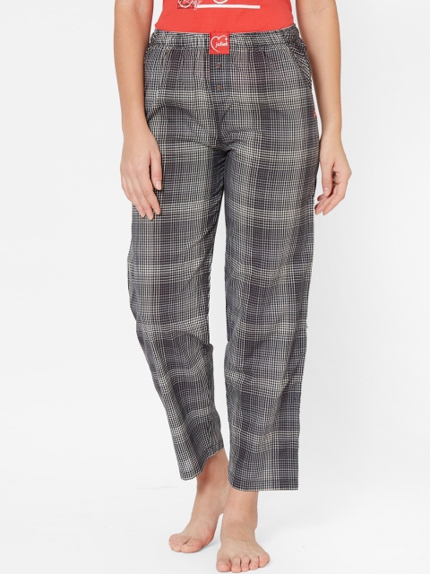 

Juliet Women Black & White Checked Lounge Pants 020001800000652